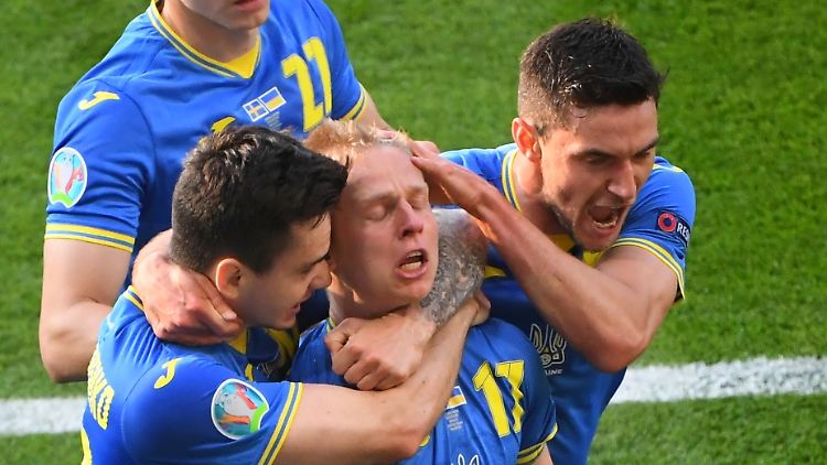 Ukrainischer Jubel.