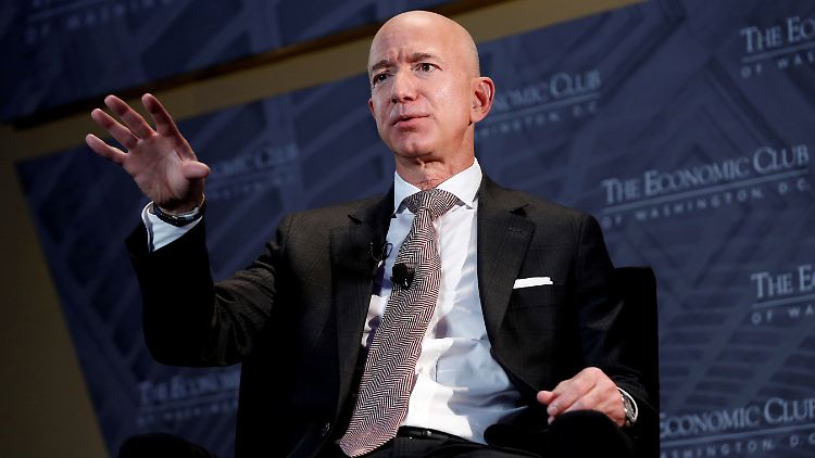 Der zweitreichste Mensch der Welt: Jeff Bezos.