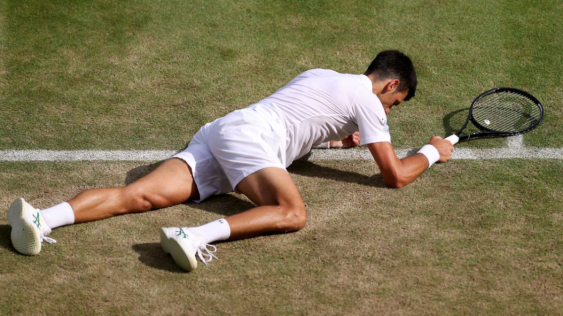 Novak Djokovic hatte es nicht immer leicht.
