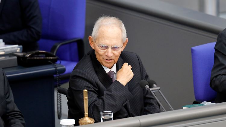 Hofft auf eine starke CDU am 26. September: Wolfgang Schäuble