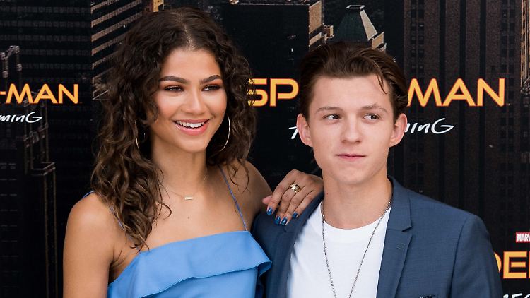 Zendaya und Tom Holland bei der Premierentour zum ersten gemeinsamen Film "Spider-Man: Homecoming".