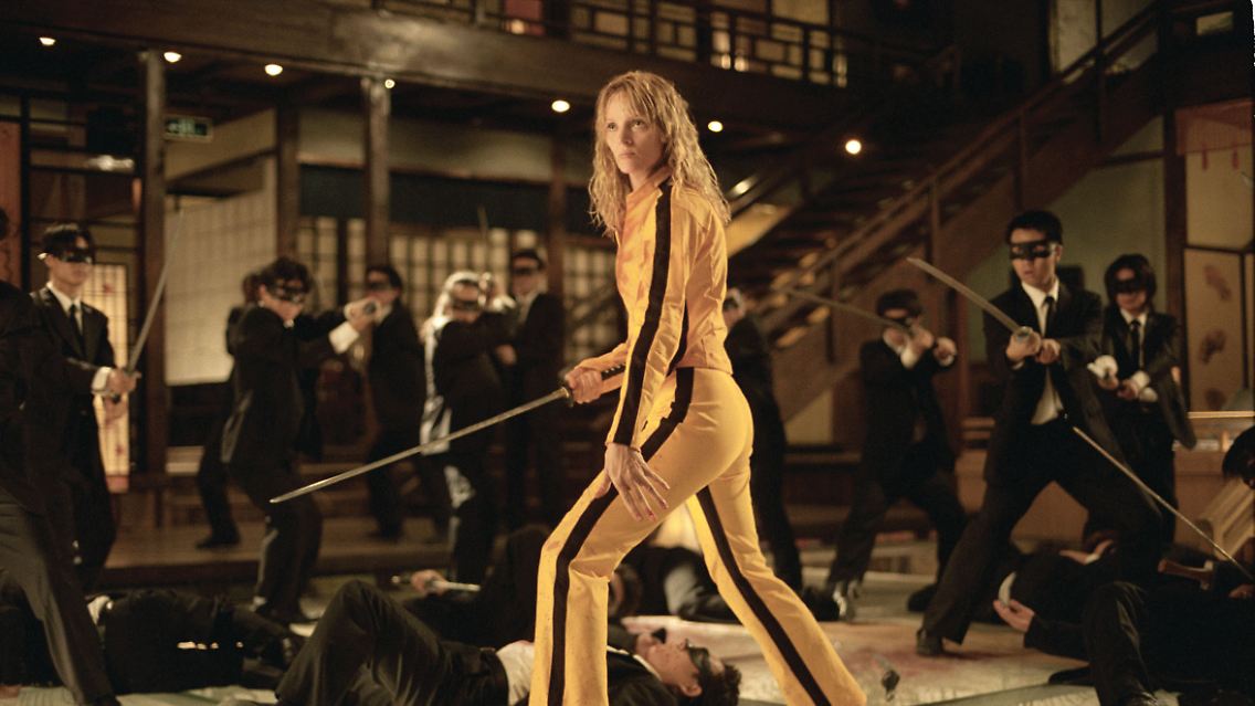 Das von Uma Thurman anfangs verhasste Outfit ist legendär.