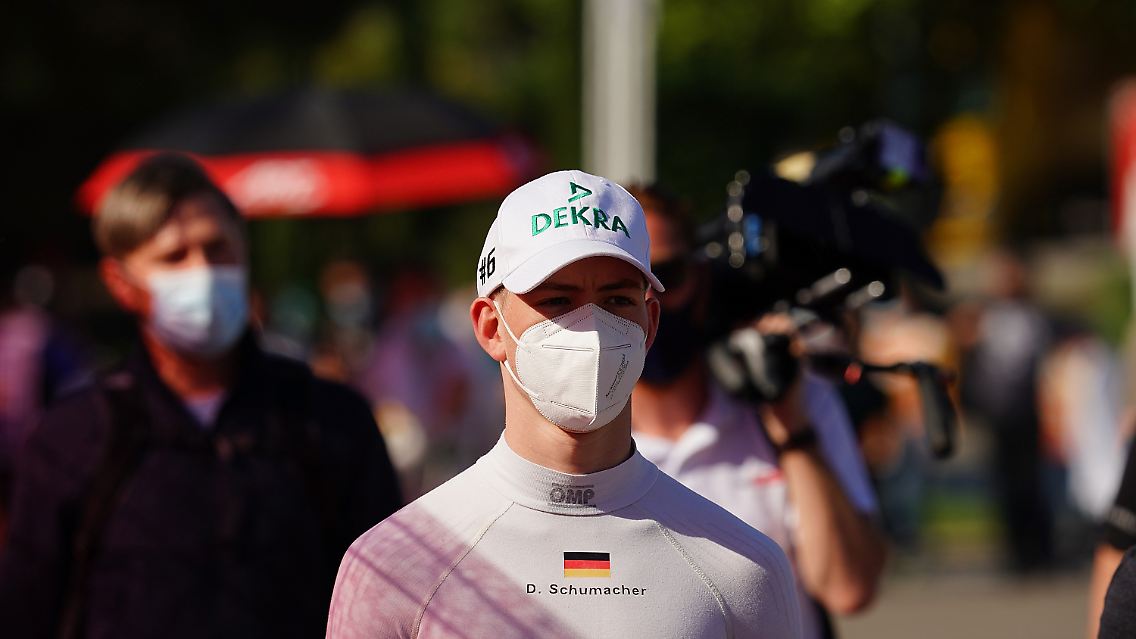 David Schumacher, der Sohn von Ralf Schumacher, holte seine ersten Punkte und seinen ersten Sieg in der Formel 3.