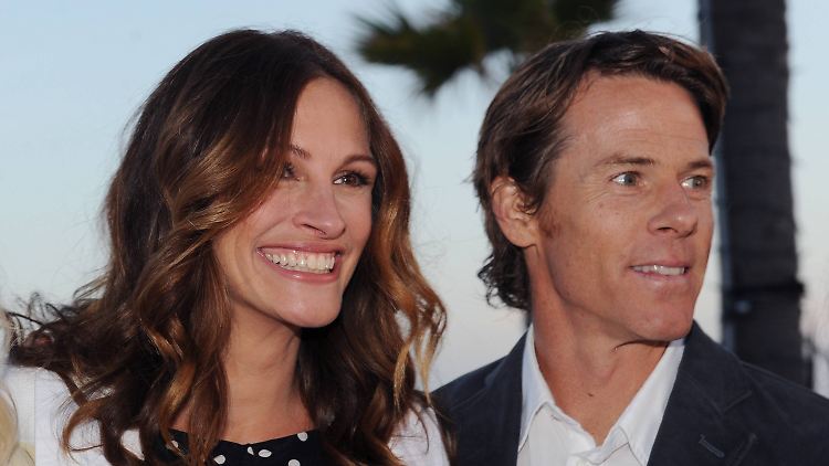 Seit dem 4. Juli 2002 verheiratet: Julia Roberts und Danny Moder.