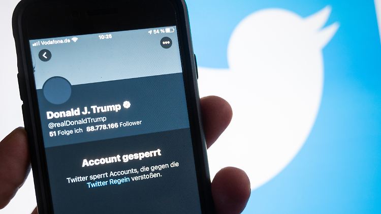 Trump hatte auf Twitter eine enorme Reichweite. Seit Januar ist sein Account gesperrt.