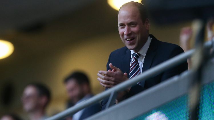 Hat allen Grund zur Freude: Prinz William.