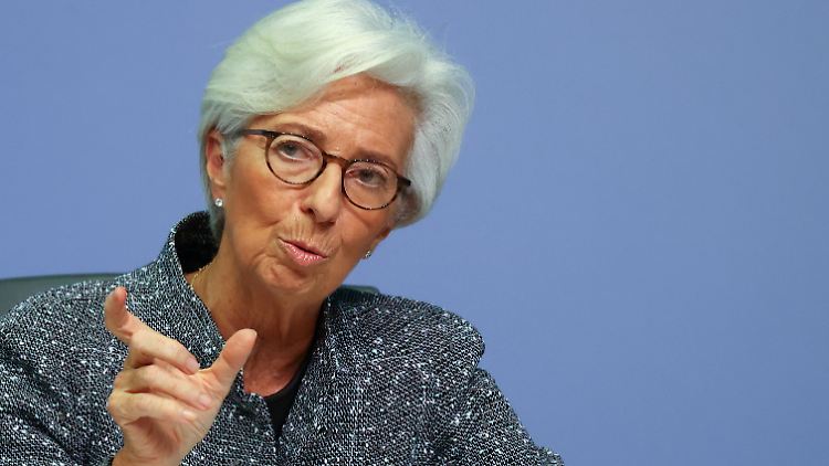 EZB-Chefin Christine Lagarde stellte die neue Strategie der EZB vor.