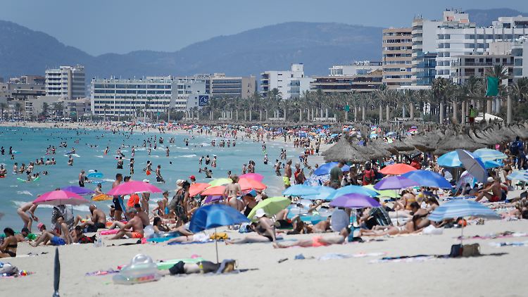 Auf Mallorca sind die Strände wieder gut gefüllt. 
