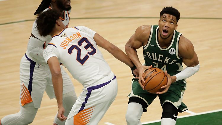 Antetokounmpo trug die Bucks zum Heimerfolg.