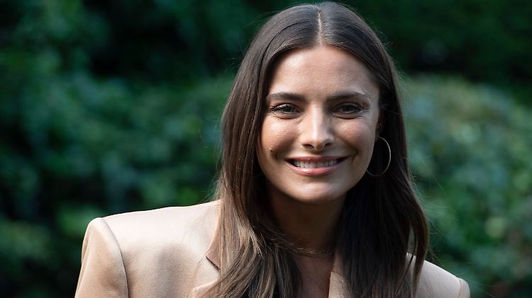 Italienische Wurzeln hat sie zwar nicht, dennoch fieberte sie für den EM-Sieger mit: Sophia Thomalla.