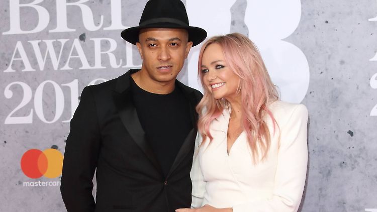 Ein Paar sind sie schon viele Jahre: Emma Bunton und Jade Jones.