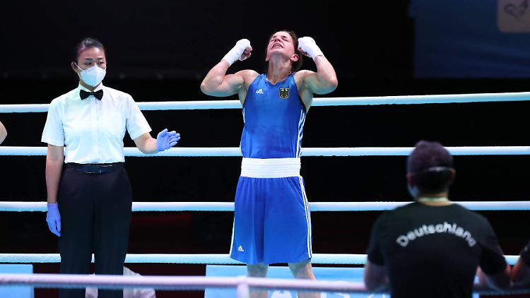 Der Moment, in dem klar ist: Apetz darf bei den Olympischen Spielen antreten.