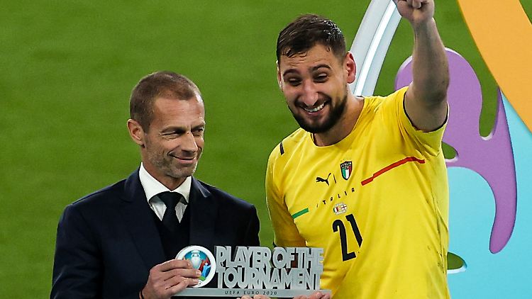 Europameister, Spieler des Turniers und nun neue Nummer Eins bei Paris St. Germain: Die letzten Tage von Gianluigi Donnarumma hatten es in sich. 
