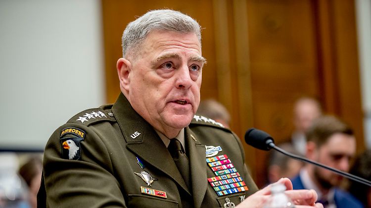 Generalstabschef Mark Milley sah in Trump eine große Gefahr.
