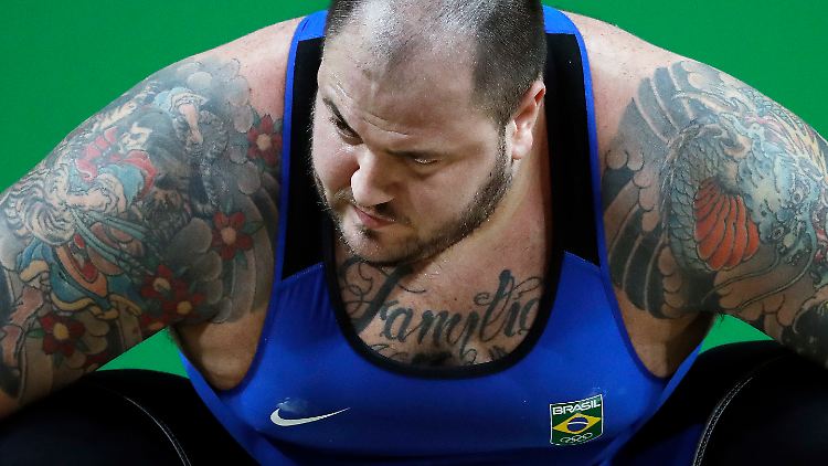 Fernando Reis war einer der Favoriten in der Klasse ab 109 Kilogramm. 