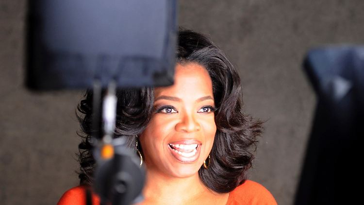Im Fernsehen zu Hause: Oprah Winfrey.