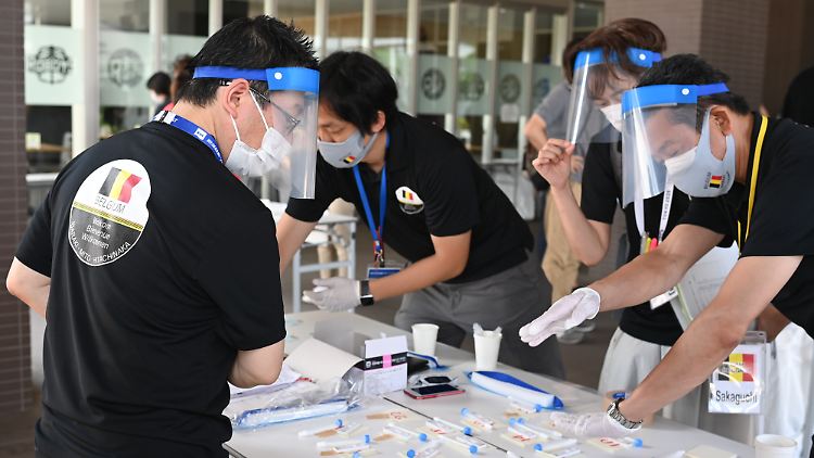 Das Coronavirus überschattet den Vorlauf der Sommerspiele. 