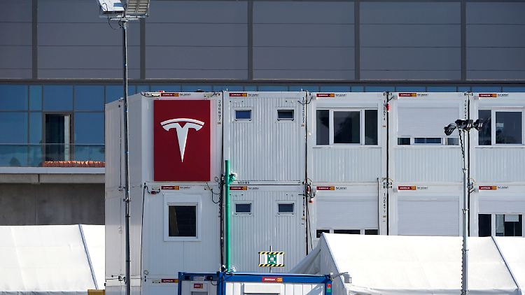 Am Jahresende will Tesla die Produktion in Grünheide aufnehmen.