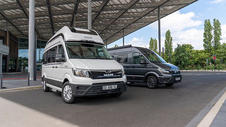 Knaus Boxdrive: links die Version 600XL, rechts der 680M.