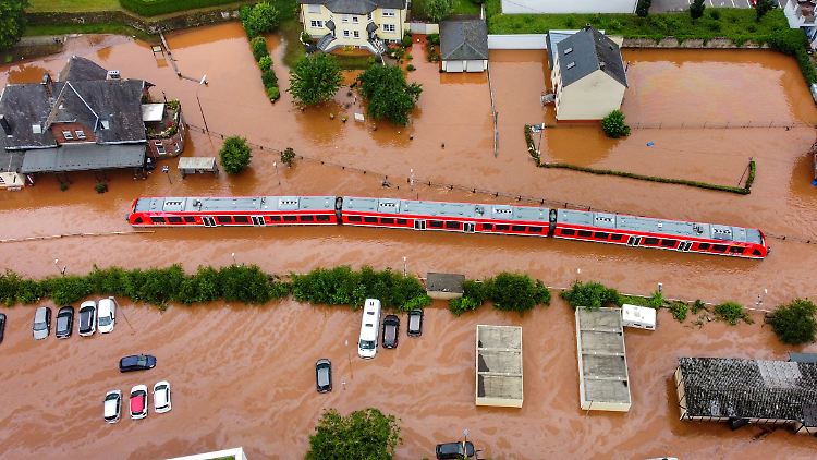 Besonders Rheinland-Pfalz und Nordrhein-Westfalen sind von der aktuellen Hochwasserkatastrophe betroffen.