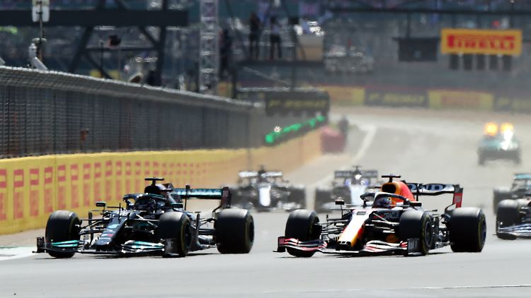 Das Duell in Silverstone geht nicht so friedlich weiter.