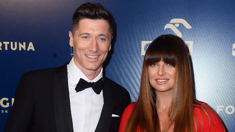 Harmonieren anscheinend in jeder Pose: Robert Lewandowski und Anna Lewandowska.