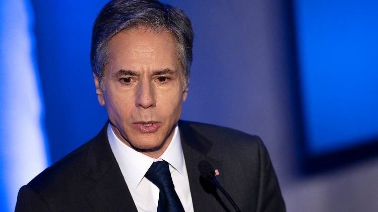 US-Außenminister Blinken wirft China vor, ein Netzwerk "krimineller Auftragshacker" zu unterhalten. 