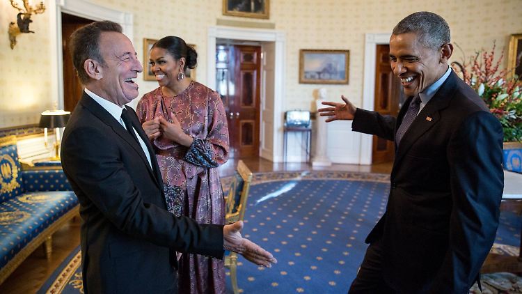 Obama und Springsteen verbindet eine jahrelange Freundschaft.