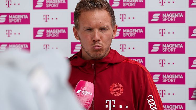 Trainer Julian Nagelsmann sorgt sich um seinen FC Bayern.