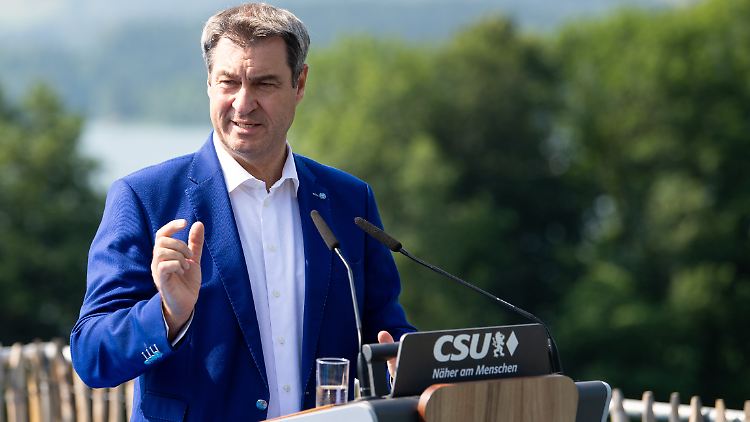 "Wenn wir bis Anfang September keinen großen Impffortschritt erzielt haben, dann kriegen wir ein Problem", sagt Markus Söder.