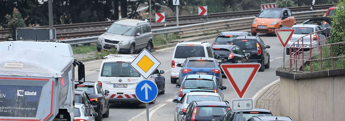 Schon am vergangenen Wochenende war die Verkehrssituation im Ahrtal alles andere als entspannt.