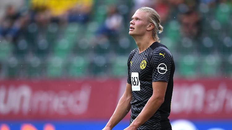 Auch mit Erling Haaland verliert der BVB in St. Gallen. 