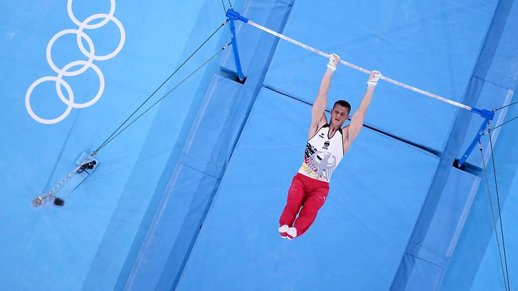 Brillante Quali, weniger brillantes Finale: Lukas Dauser und die deutschen Mehrkämpfer belegten Platz acht.