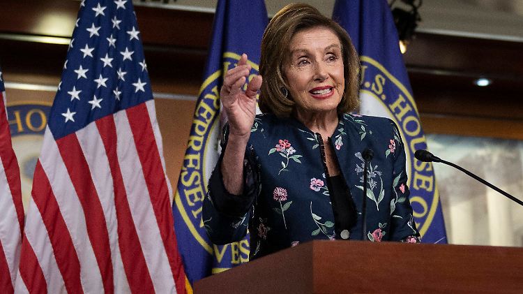 Hassfigur für viele Republikaner: Nancy Pelosi, langjährige Demokraten-Fraktionschefin im Repräsentantenhaus