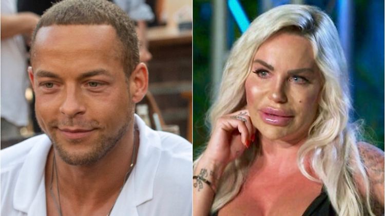 Andrej Mangold wird von Gina-Lisa heftig angeflirtet.