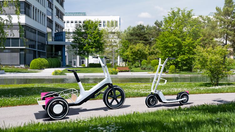 Mit dem "Dynamic Cargo" und dem "Clever Commute" will BMW Alternativen für die Fortbewegung in der Stadt anbieten. 