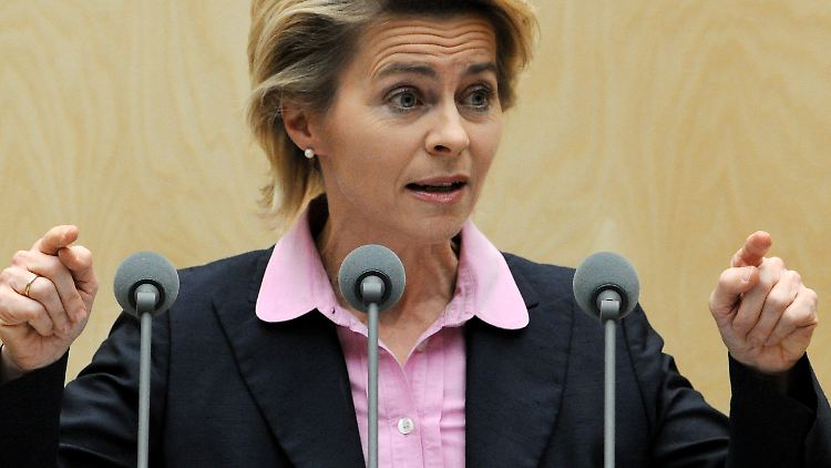 Von der Leyen drückt auf die Tube.