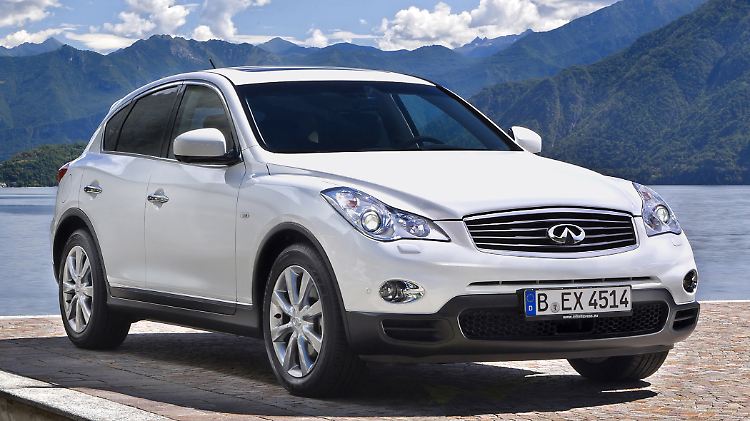 Der Infiniti EX will gegen die deutschen Premium-SUV antreten.