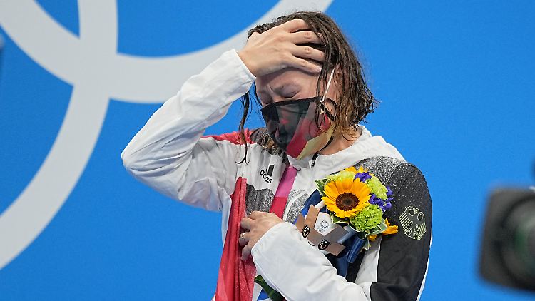 Sarah Köhler kann es nach der Siegerehrung kaum fassen.