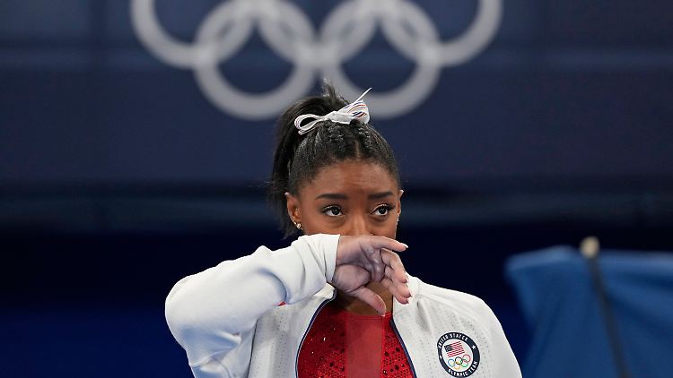 Simone Biles kämpft gegen Simone Biles.