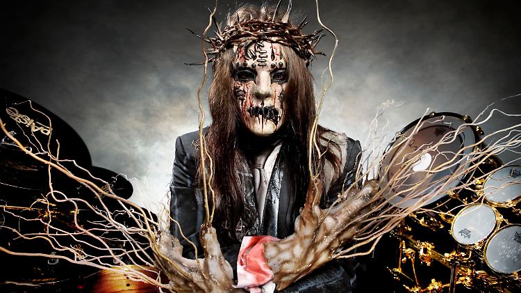 Die Maskerade gehörte für ihn bei Slipknot zum Programm: Joey Jordison.
