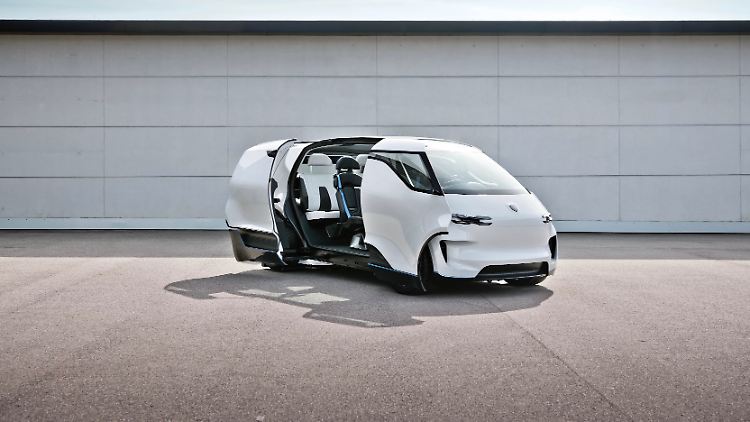 Die Porsche-Studie "Vision Renndienst Concept" ist eine Designarbeit, die zu neuen Denkansätzen anregen soll.