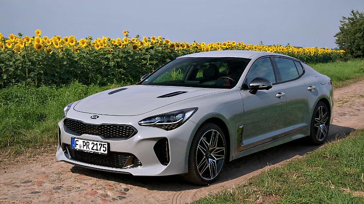 Der Kia Stinger GT ist nicht nur ein waschechtes viertüriges Sportcoupé, er sieht auch genau so aus. 