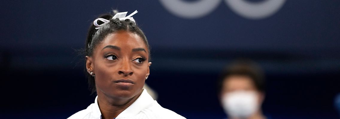 Biles zieht sich fürs Erste zurück.