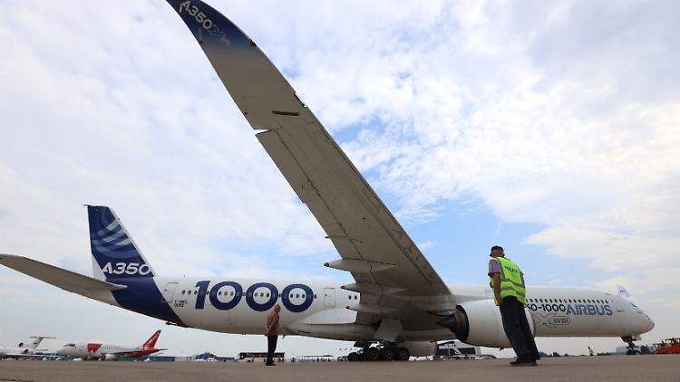Airbus erhöht die Lieferprognose.