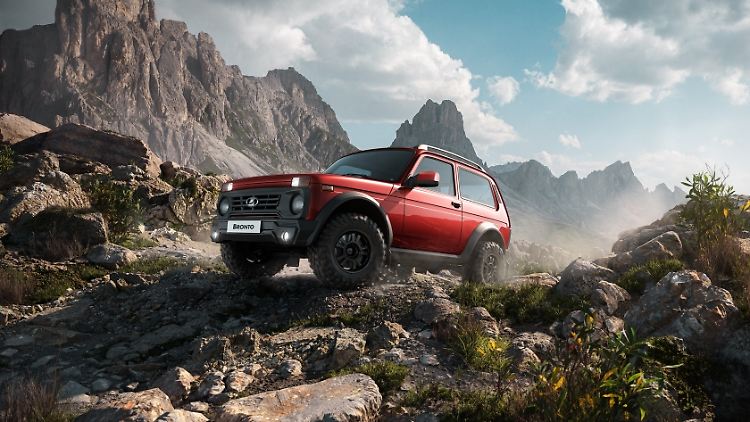 Momentan gibt es ausschließlich dieses eine Bild des Lada Niva Bronto.