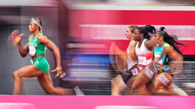 Okagbare gewann ihren 100-Meter-Vorlauf in Tokio am Freitag locker.