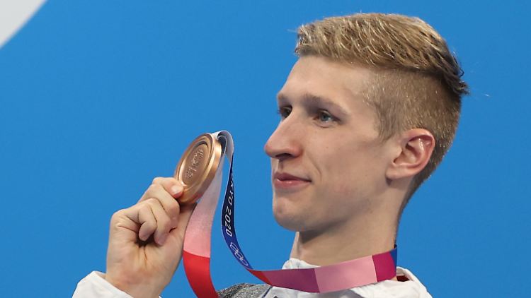 Wellbrock ist stolz auf die Medaille.