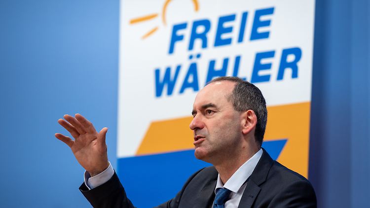 Hubert Aiwanger will nicht, dass die Grünen an der nächsten Bundesregierung beteiligt sind.