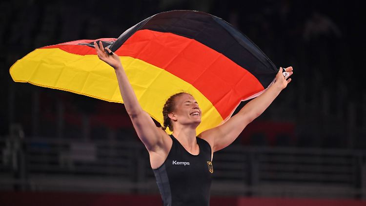 Aline Rotter-Focken schrieb in Tokio deutsche Ringen-Geschichte.